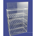 Professional Cheap Display Design Counter Top Acrylic Slotted E-Cigar Retail Locking Display Case